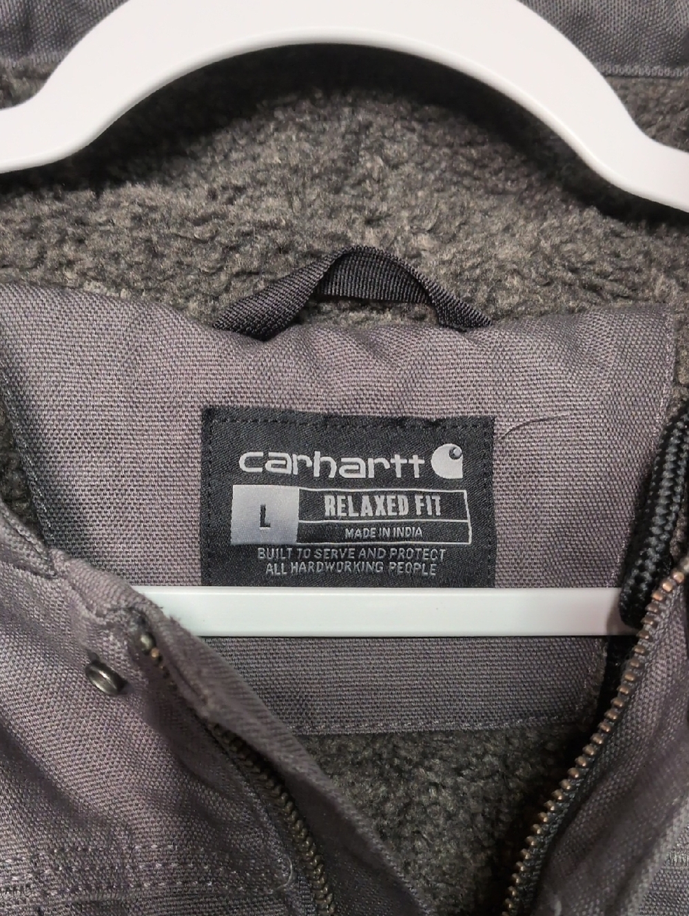NWT Carhartt Bartlett Duck Jacket Men’s Large | Relaxed Workwear Utility Coat - Picture 7 of 16